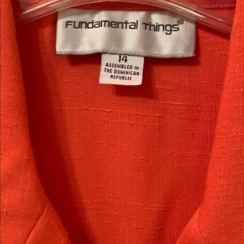 Fundamental Things Jacket Size 14 - image 3